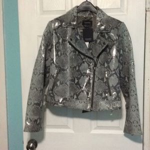 Leather Moto Jacket